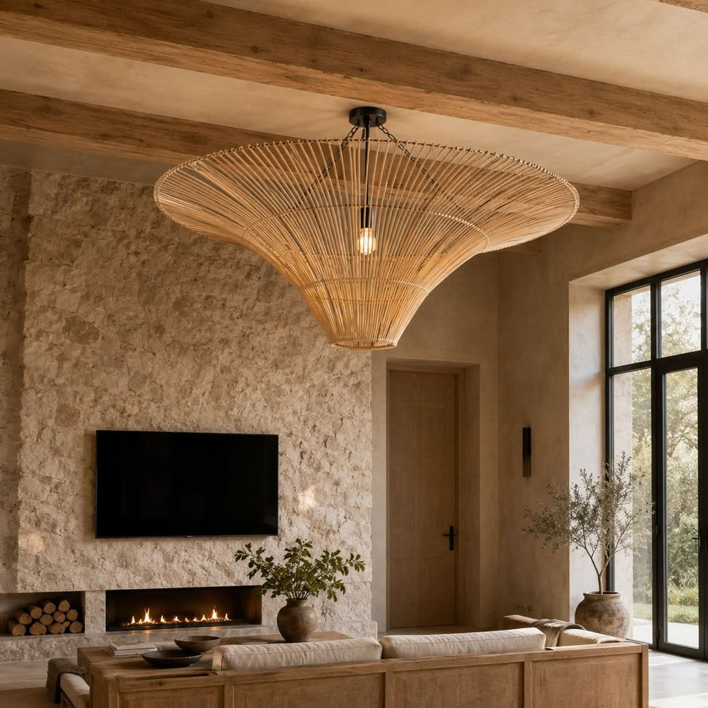 Lightsin Flying Saucer-Shaped Ceiling Light for Dining Room & Kitchen Island, 60-120cm