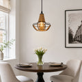 ‍Lightsin Woven Rattan Cage Pendant Light for Natural Charm and Effortless Elegance (100% off)