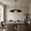 Lightsin Stylish Two-Tone Handwoven Pendant Light Fixture
