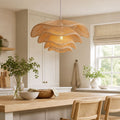 Lightsin Multi-tiered rattan pendant lamp
