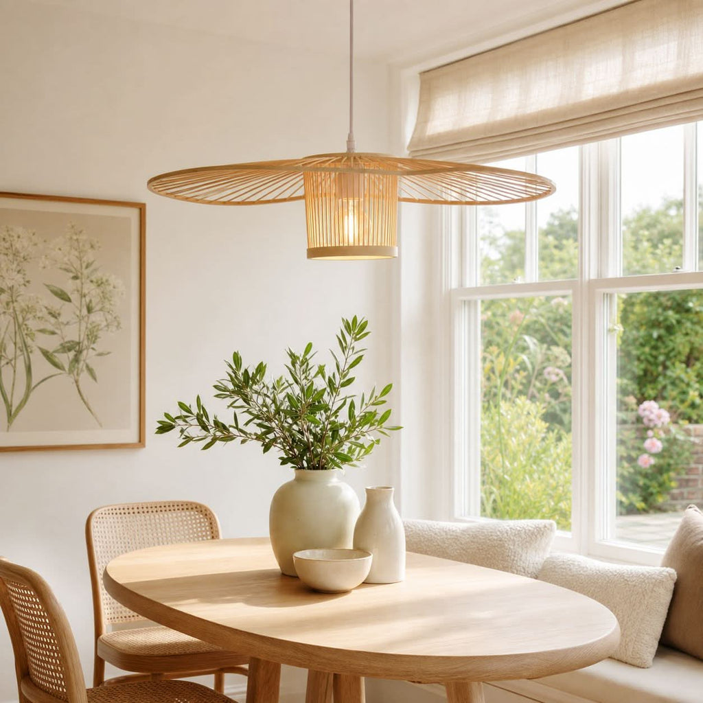 Lightsin Bamboo Pendant Light for Organic Elegance and Warmth