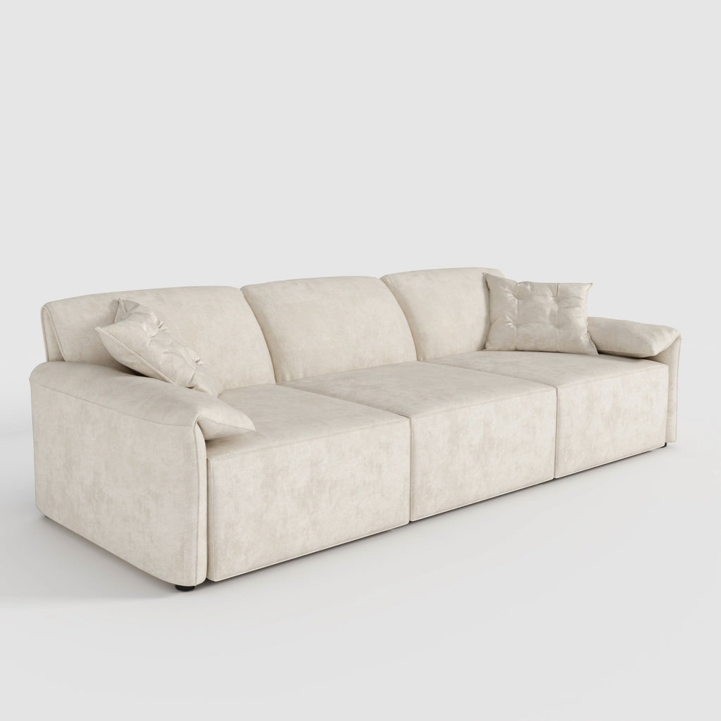 Cottonfy Convenient Remote Control Modular Chaise Sofa Bed
