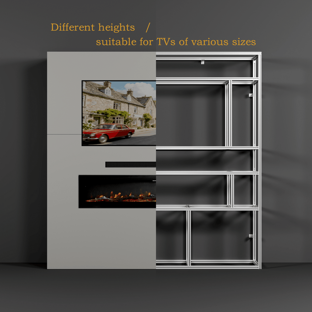 Easy Fit Aluminium Media Wall Frame | DIY Installation & Fast UK Delivery