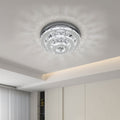 3-Tier Chic Crystal Ceiling Light with Chrome Finish