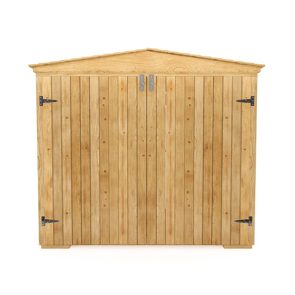 Wooden Garden Storage Shed – Lockable Outdoor Storage for Tools, Bikes & Garden Equipment