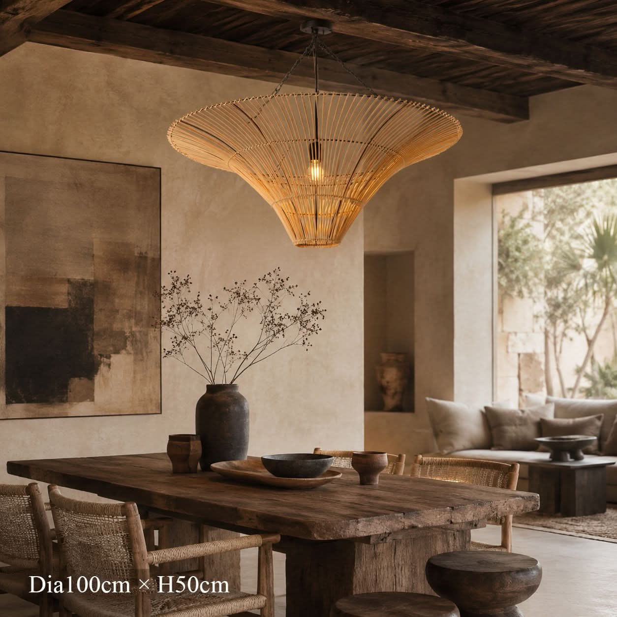 Lightsin Flying Saucer-Shaped Ceiling Light for Dining Room & Kitchen Island, 60-120cm