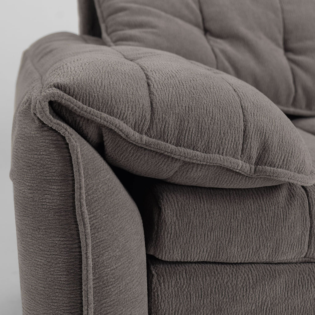 Cottonfy Upgraded Cloud Chenille Skin Friendly Sofa Bed with Storage