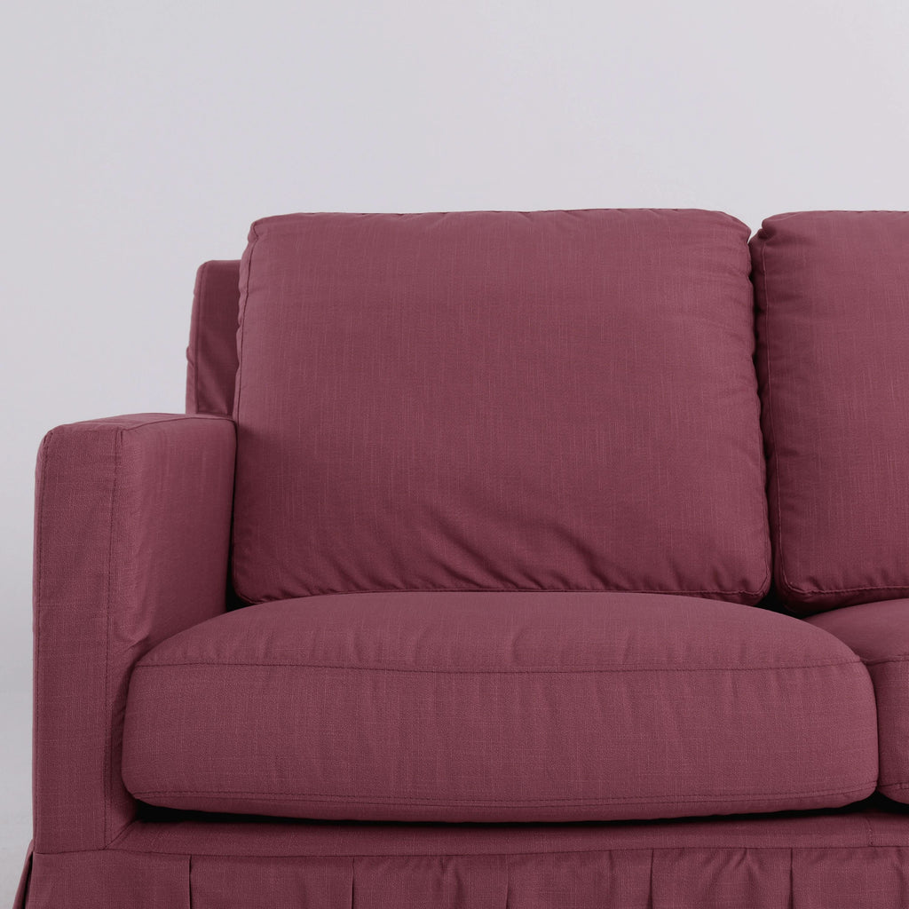 Cottonfy Minimalist Stylish Detachable Striped and Checkered Pattern Sofa