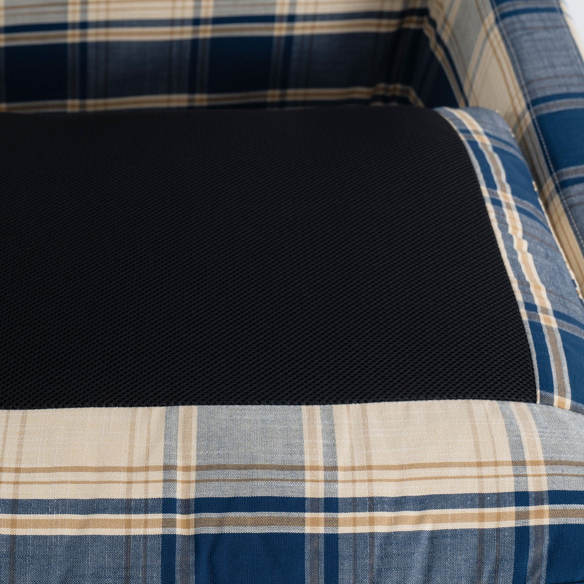 Cottonfy Classic Checked Sofa with Removable Covers