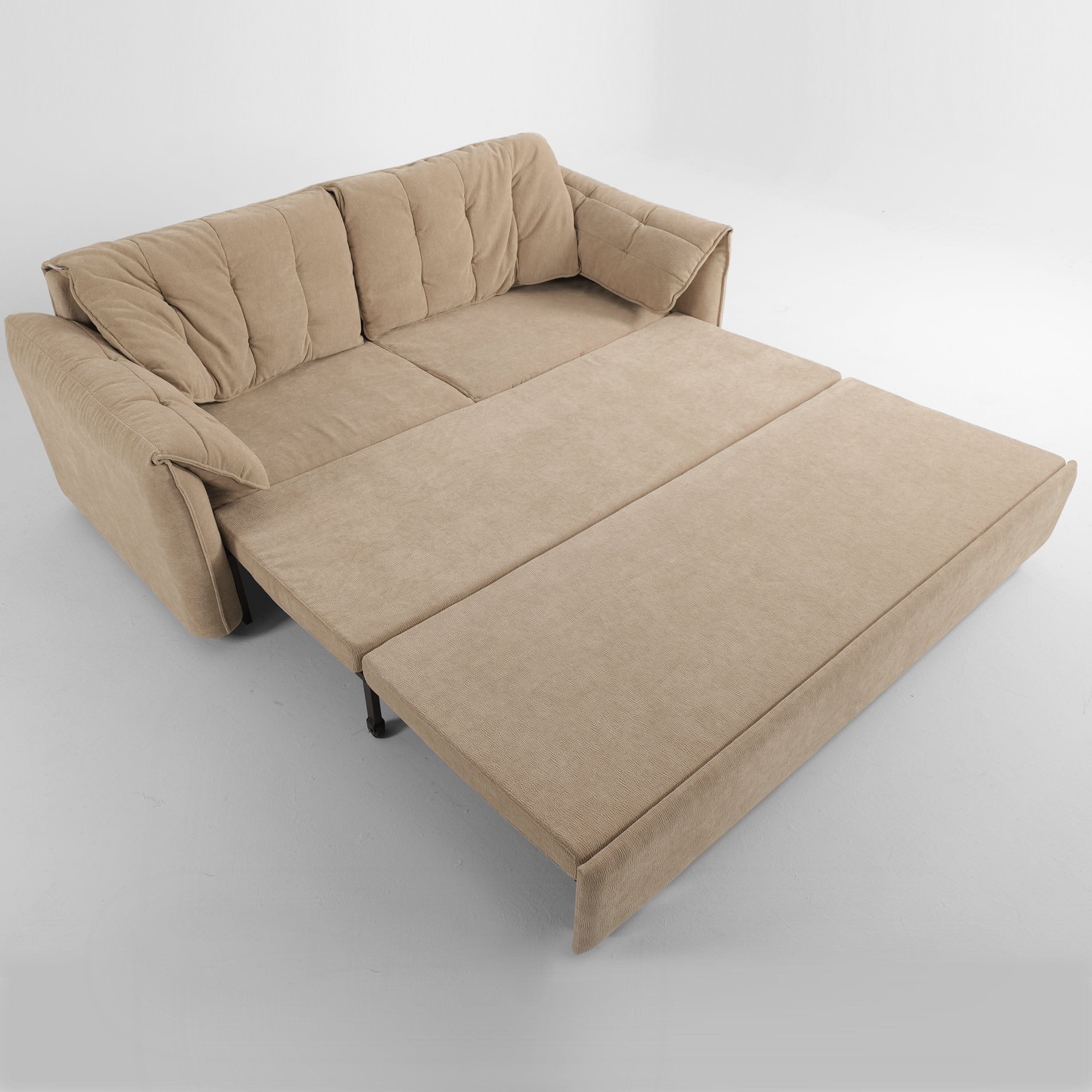 Cottonfy Upgraded Cloud Chenille Skin Friendly Sofa Bed with Storage