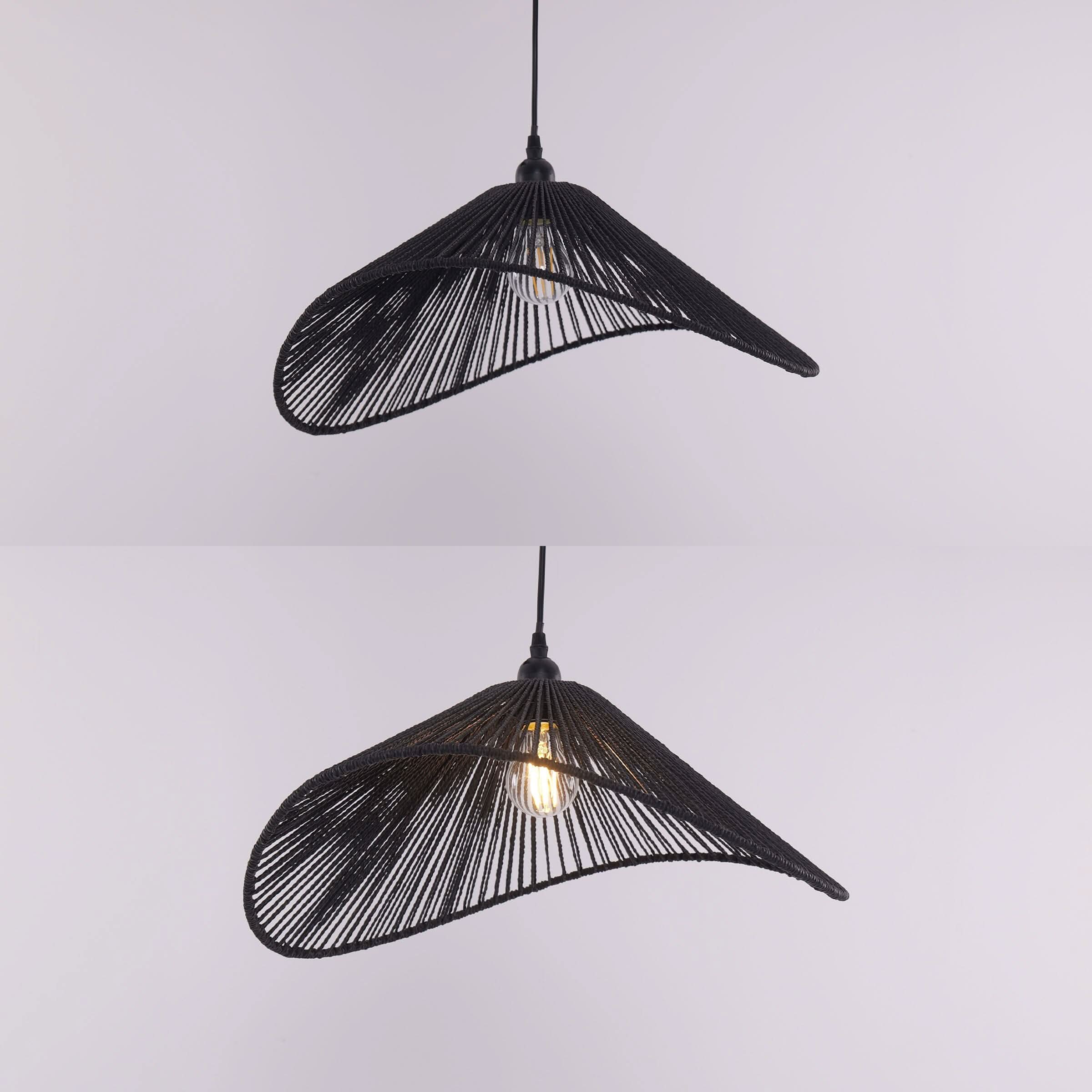 Lightsin Winged and Woven Pendant Lights for a Unique Touch of Style