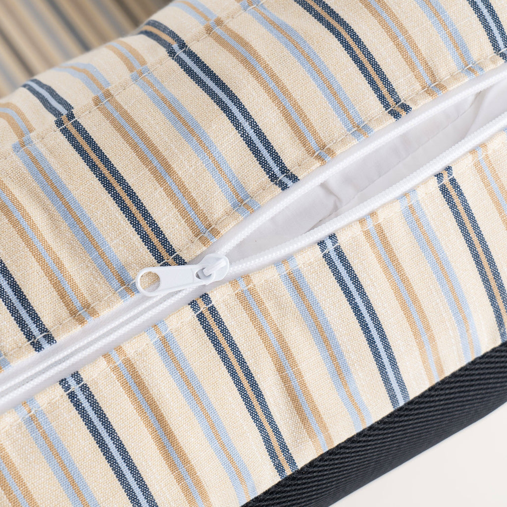 Cottonfy Country Check Sofa with Removable Skirted Covers