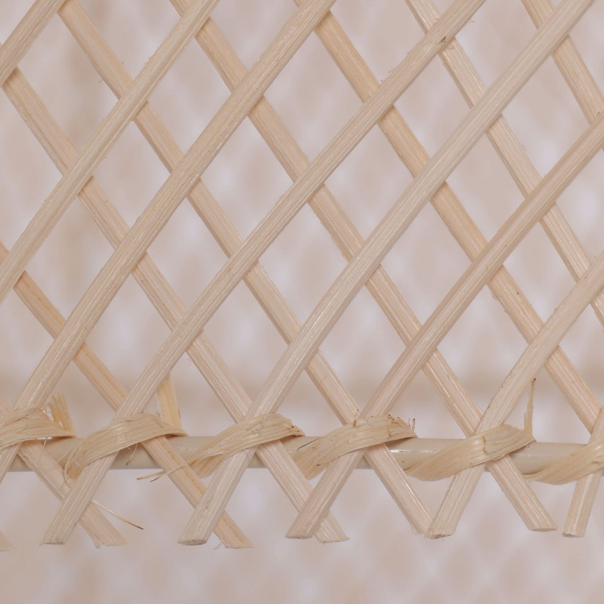 Lightsin TerraBell Dome Shaped Rattan Hanging Light