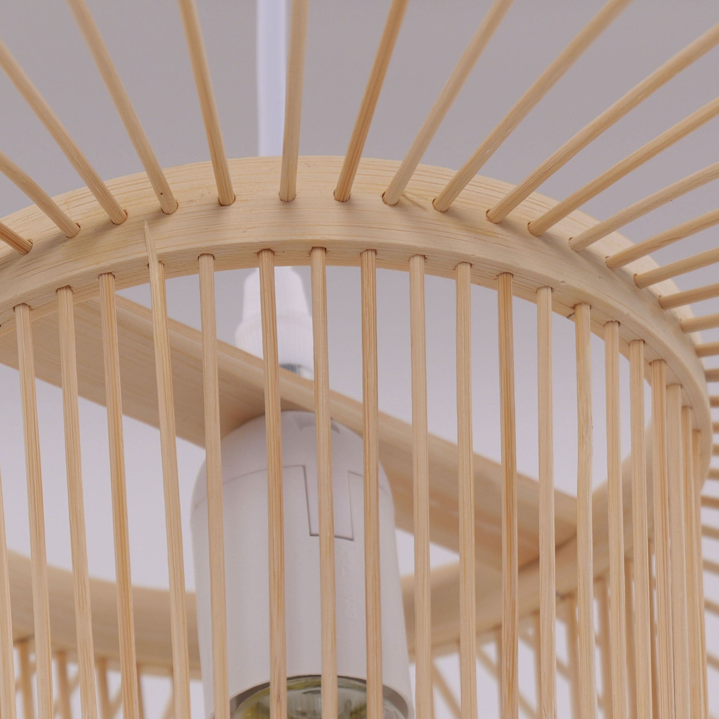 Lightsin Bamboo Pendant Light for Organic Elegance and Warmth