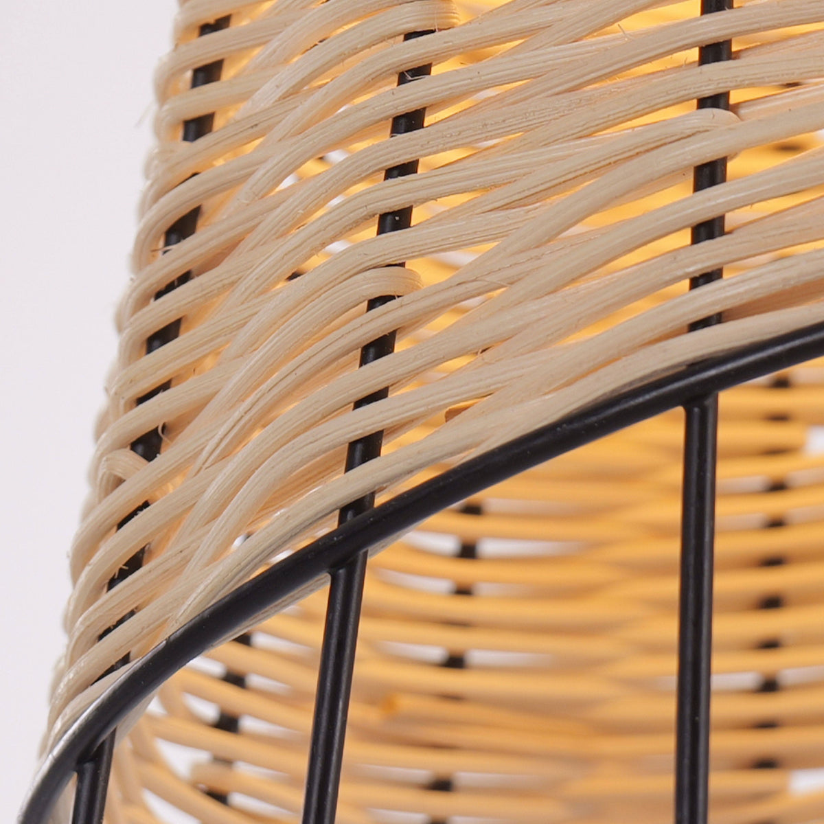Glyph-Lightsin Lantern-Inspired Rattan Ceiling Light for Cozy Natural Elegance