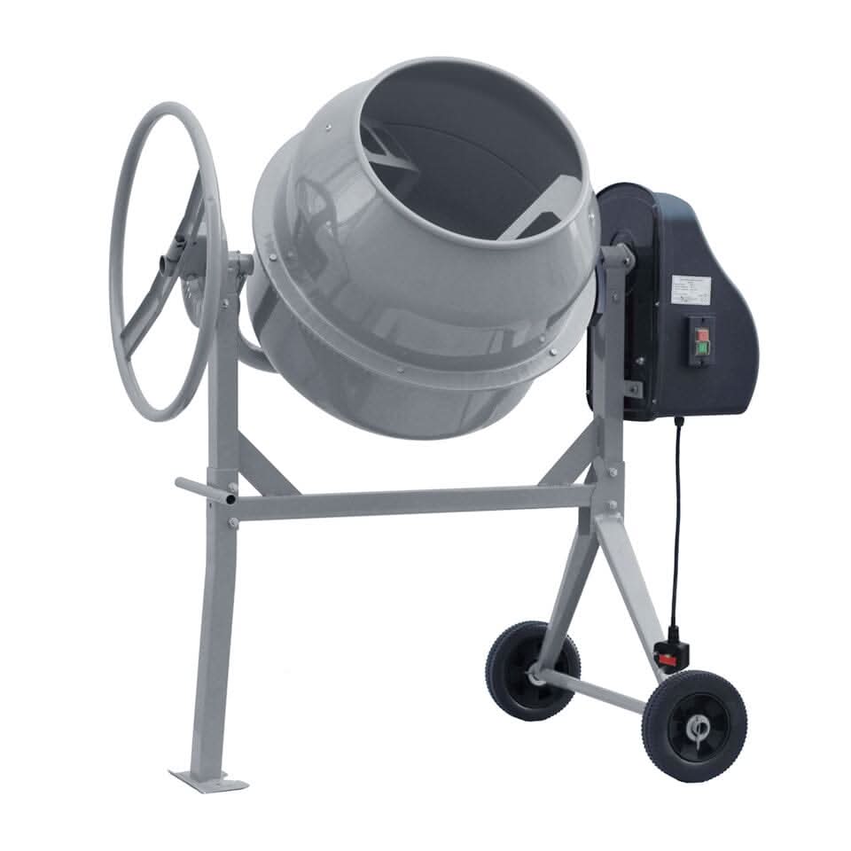 Durable and Versatile Cement Mixer with Easy Movement