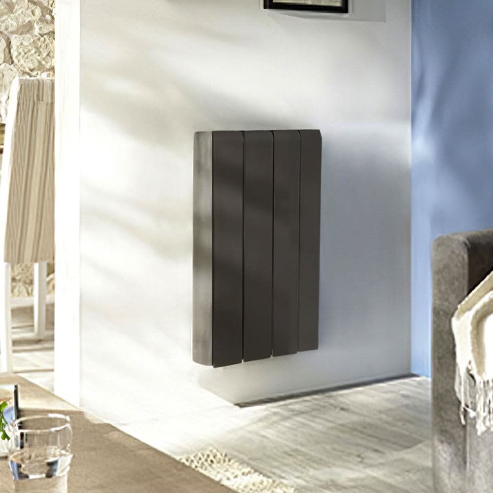 Ceramic Electric Radiator with Wi‑Fi & LCD Touch – White or Matte Black (700 W/1000 W/1500 W/2000 W)