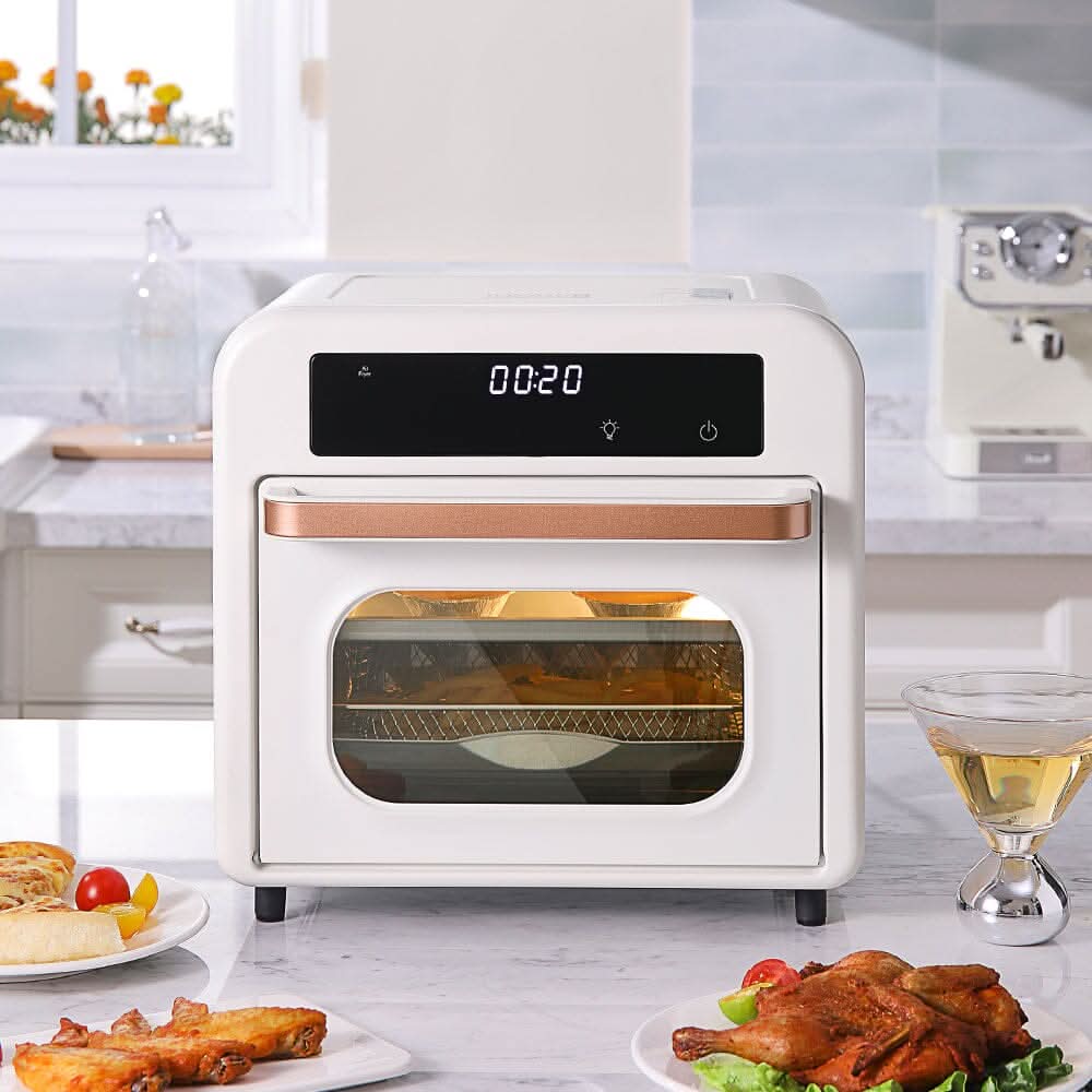 15L Smart Versatile Air Fryer Toaster Oven with Accessories Tools