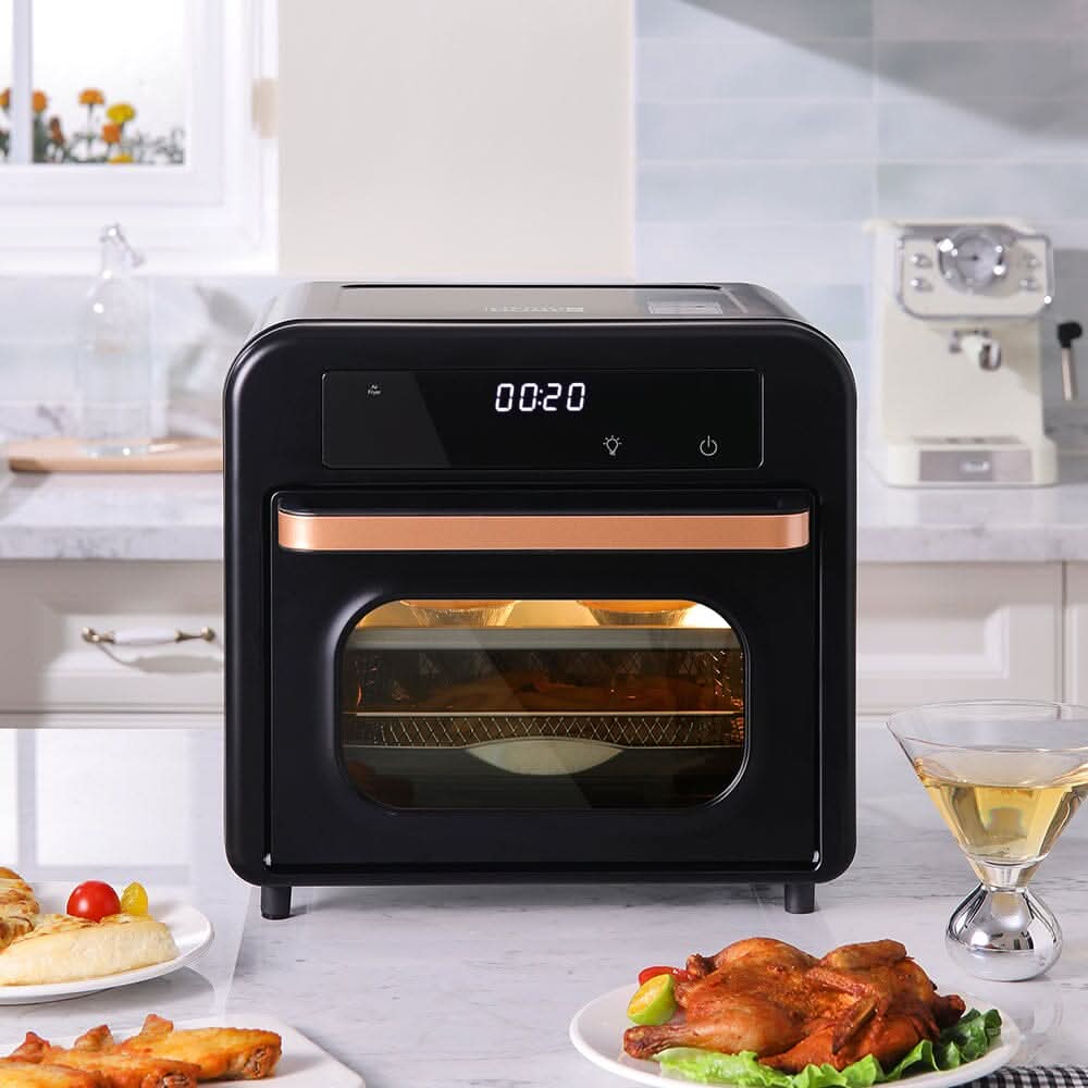 15L Smart Versatile Air Fryer Toaster Oven with Accessories Tools