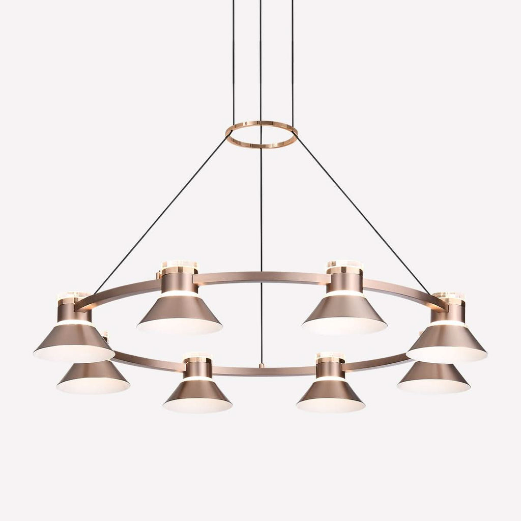 Lightsin Modern Aluminum LED Pendant Light with 3-Colour Changing