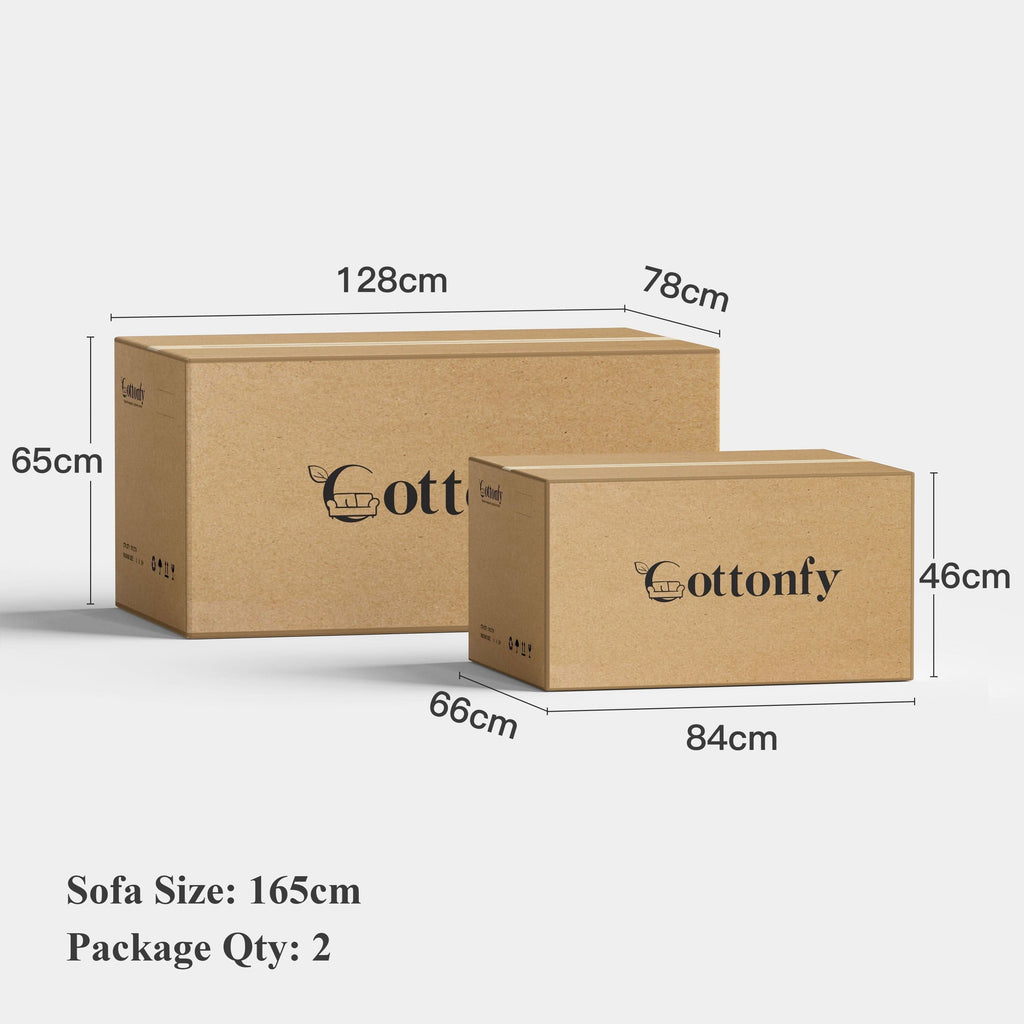 Cottonfy Multifunctional Sleeper Pull Out 2 Seater Sofa Bed with Storage Space