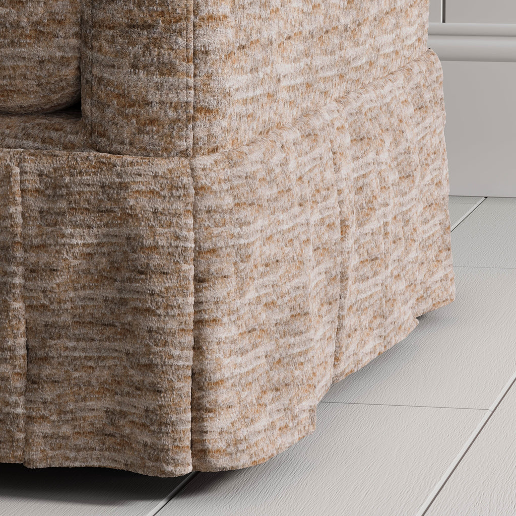 Cottonfy Country Check Sofa with Removable Skirted Covers