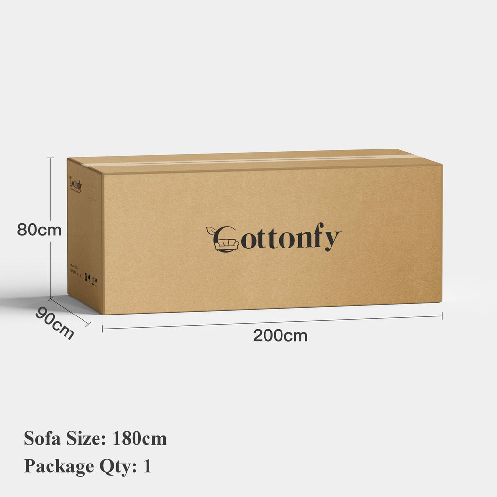 Cottonfy Luxurious Solid Wood Versatile 2-Seater Pull Out Sofa Bed