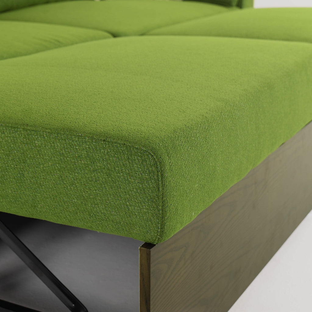 Cottonfy Luxurious Solid Wood Versatile 2-Seater Pull Out Sofa Bed
