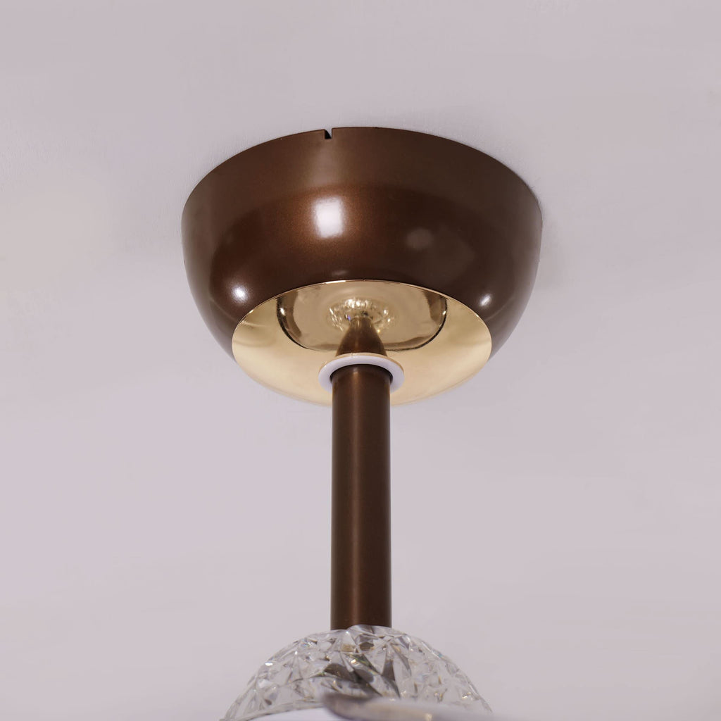 Lightsin 36 Inch Ceiling Fan with 6-Speed Remote and Reverse Motor