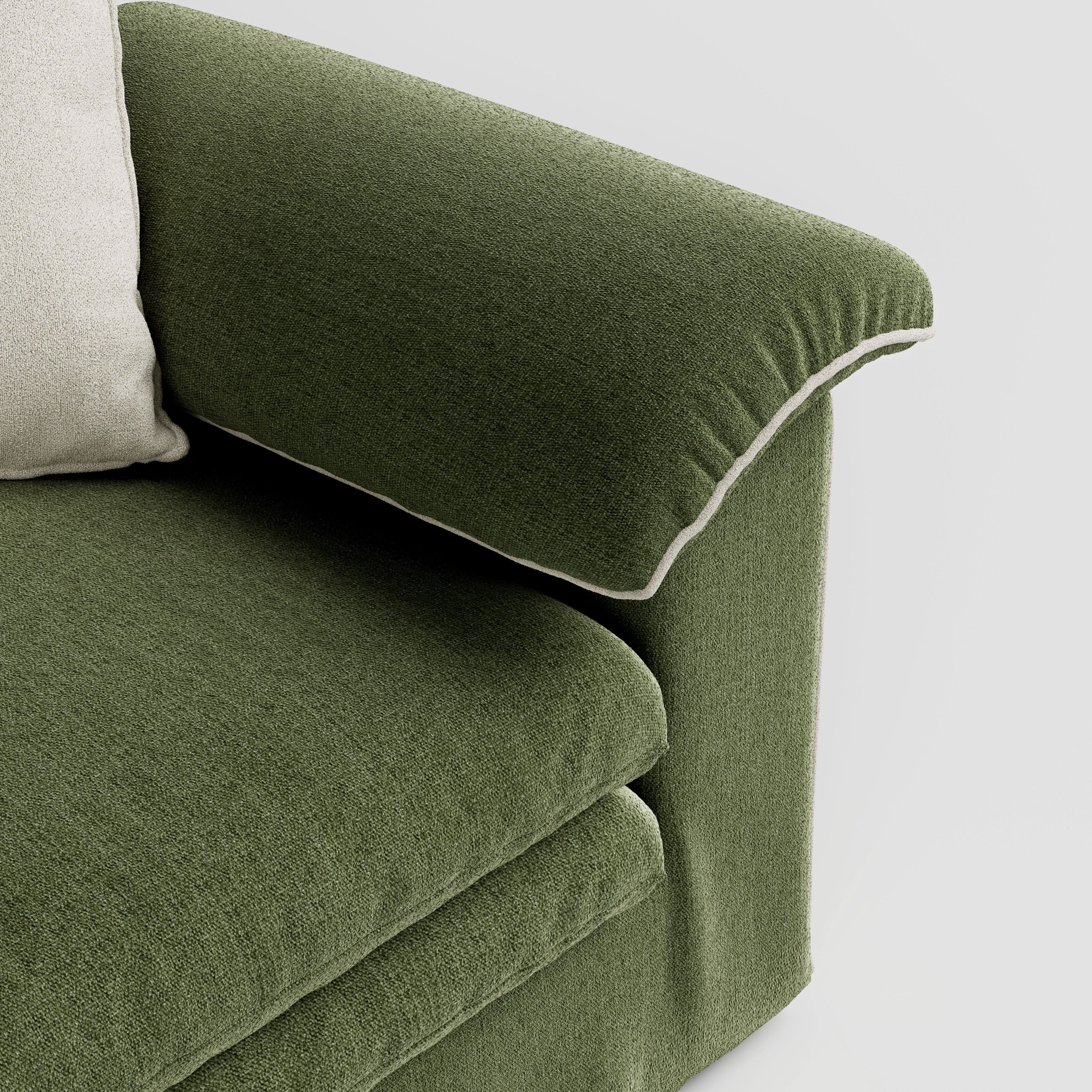Cottonfy Stylish Lambswool Sofa with Detachable Design