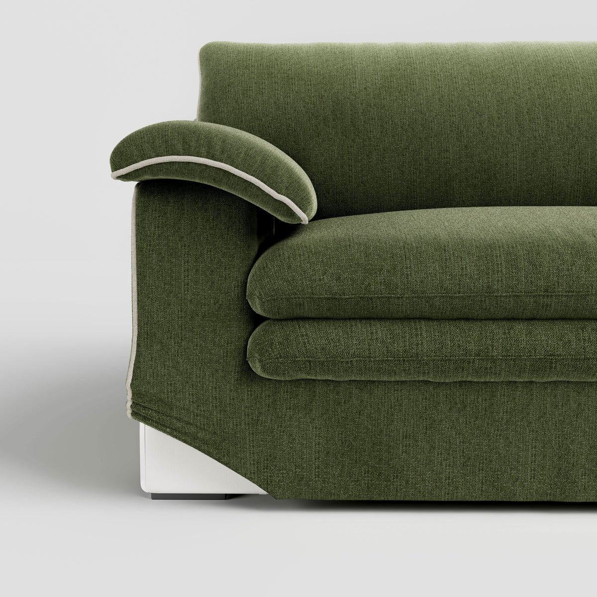 Cottonfy Stylish Lambswool Sofa with Detachable Design