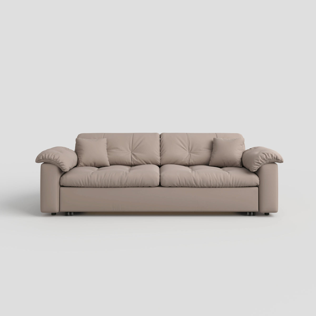 Cottonfy Multifunctional Sleeper 3 Seater Sofa Bed with Storage Space