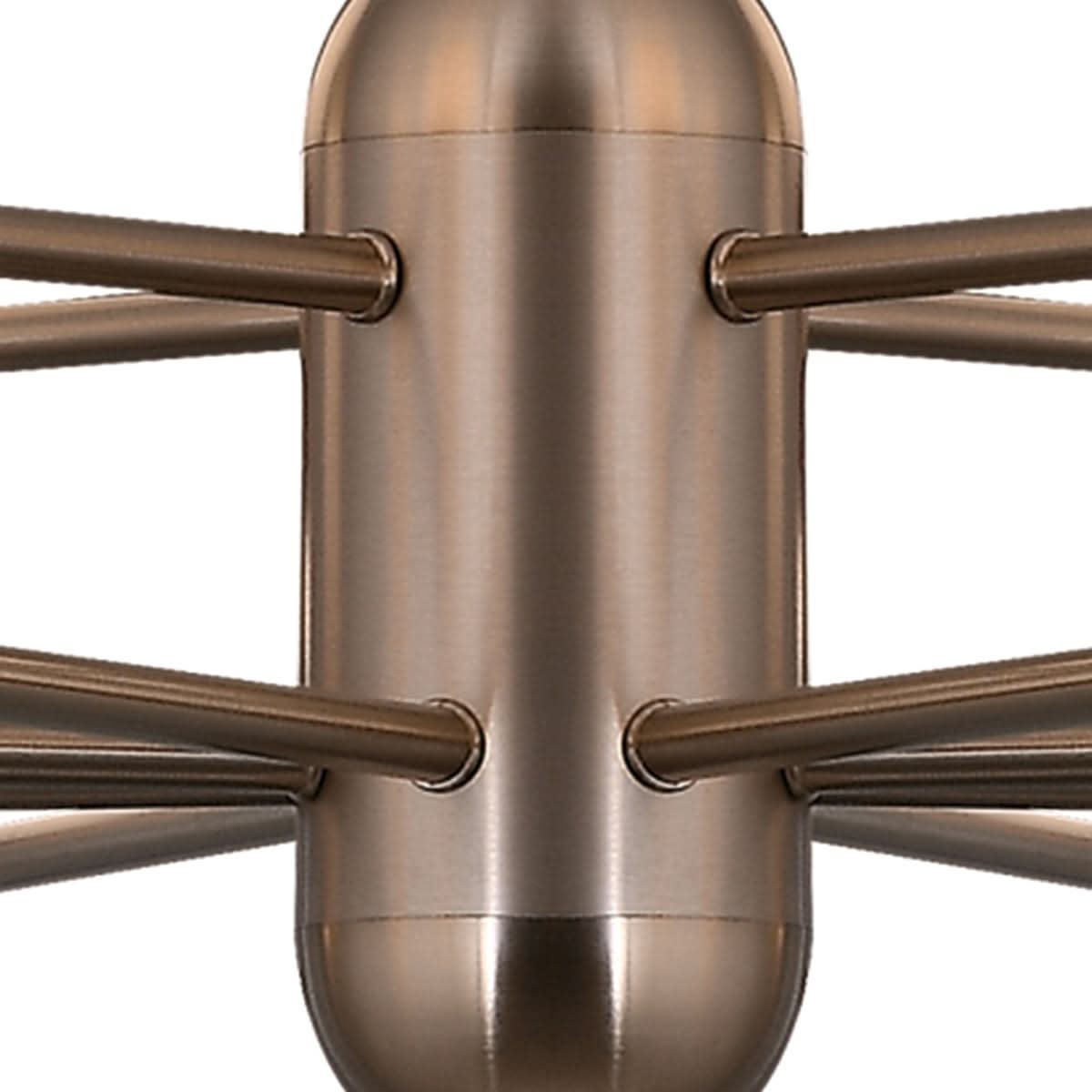 Lightsin Modern Minimalist Luxury Bronze Chandelier with Acrylic Shades