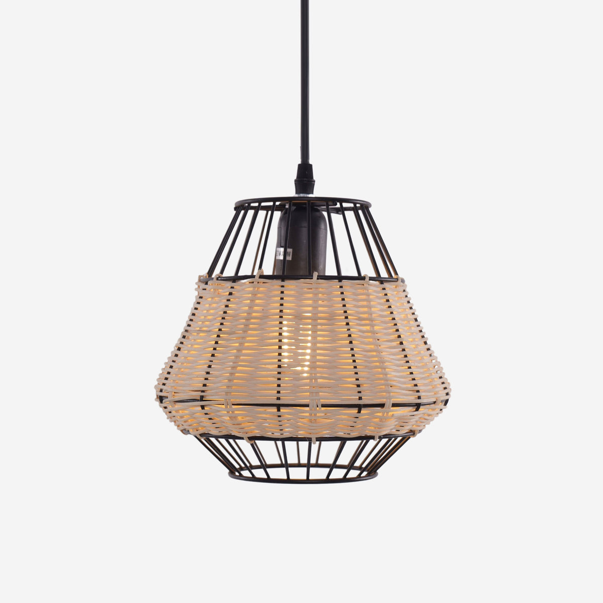 Glyph-Lightsin Hexagonal Woven Pendant Light for Natural Warmth and Modern Style
