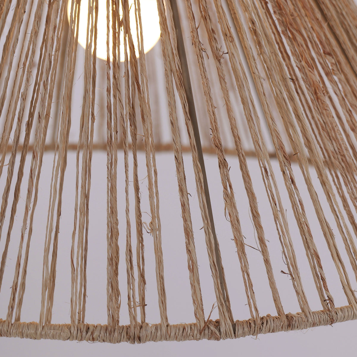 Lightsin Handwoven Paper Rope Pendant Light – Eco-Friendly Ceiling Fixture for Kitchen, Living Room & Bathroom