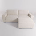 Comfort Sofa and Ottoman Set with Footstool Plastic Legs
