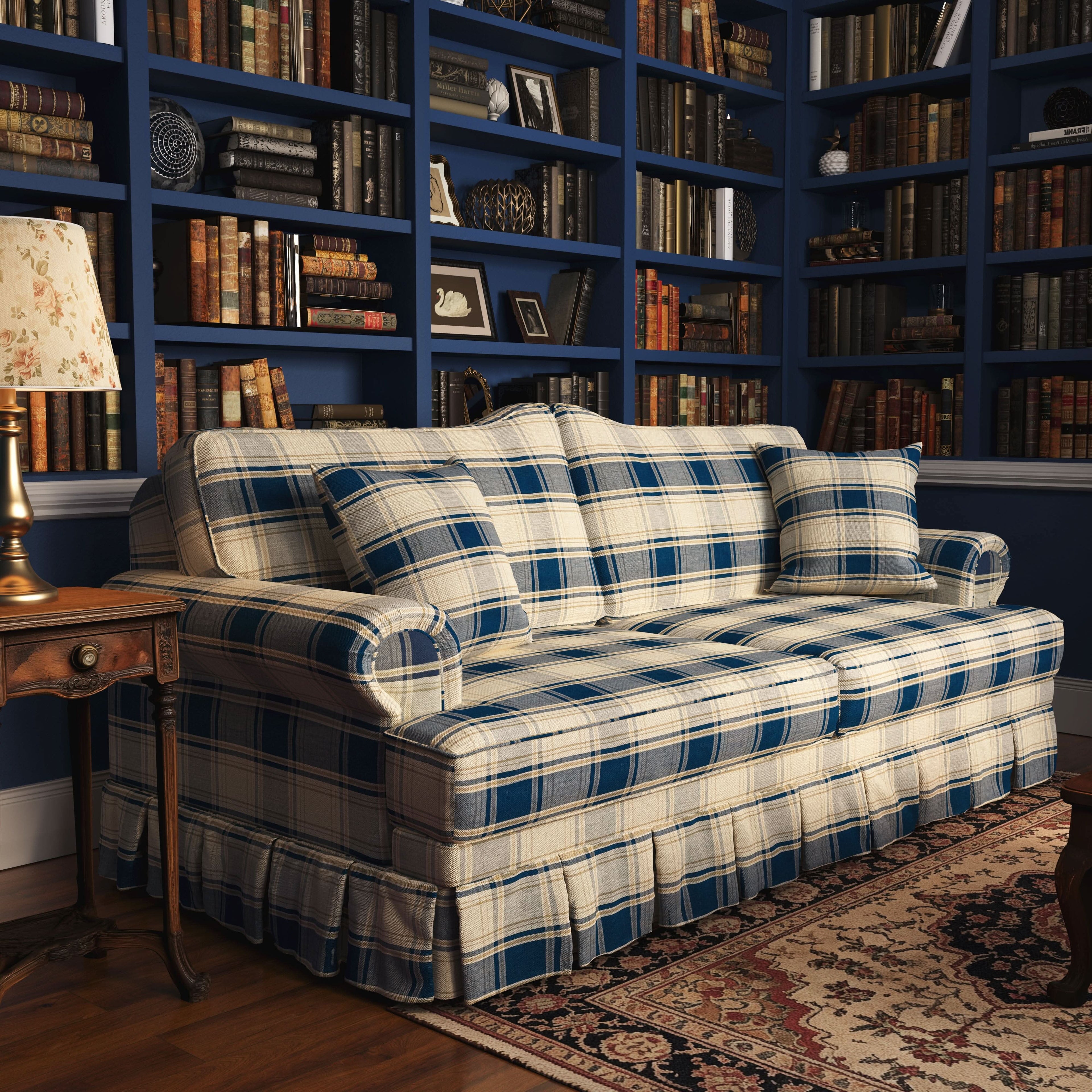 Cottonfy Kensington Chesterfield Style Retro Sofa with Storage