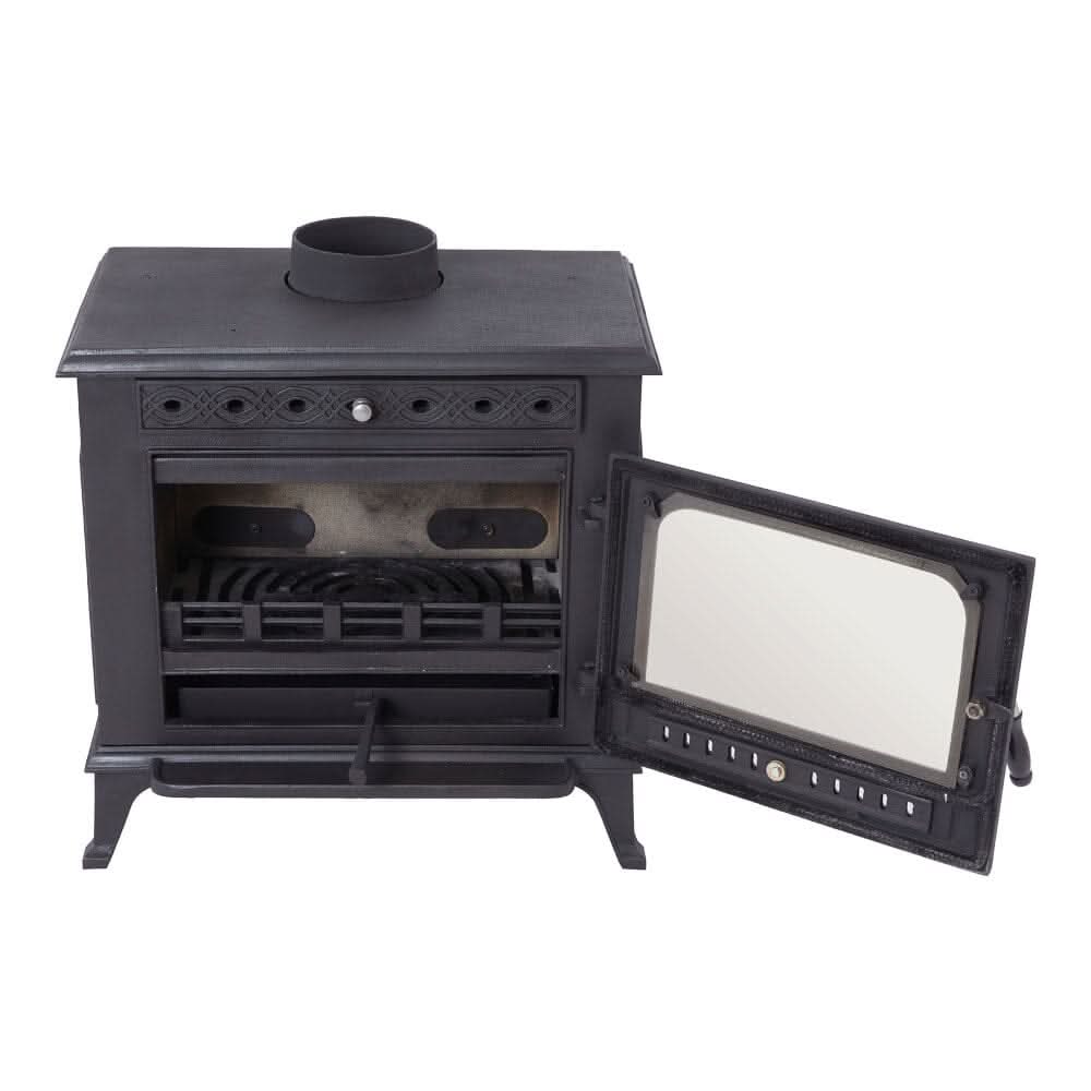 Victorian Cast Iron Fireplace Insert | DEFRA Approved for UK Smoke Control Areas