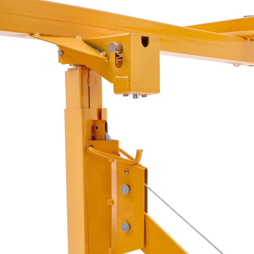 11/16ft Yellow/Red/Black/Blue Drywall Lifter with Rolling Casters Panel Hoist