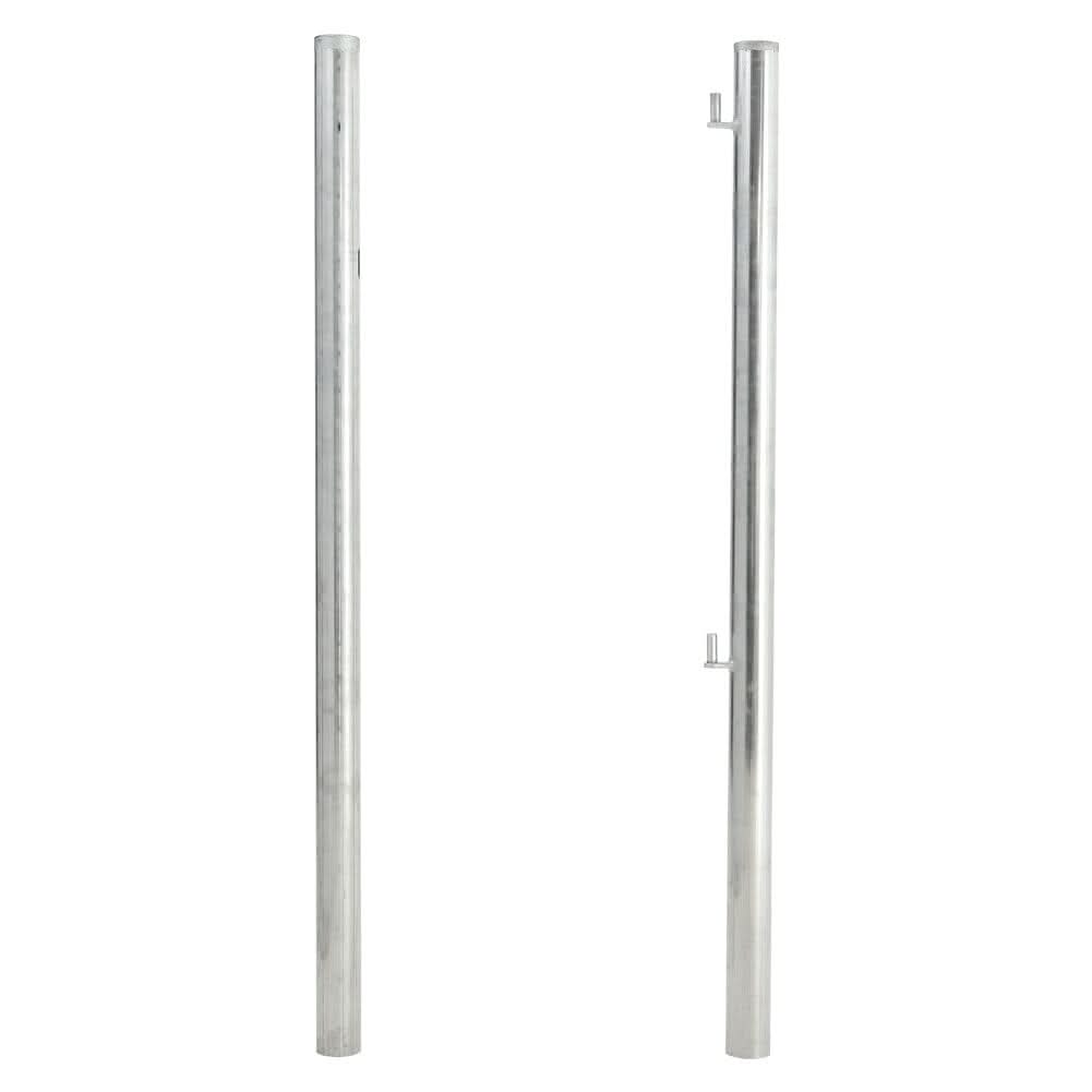 4-12FT Durable Galvanized Metal Field Gate