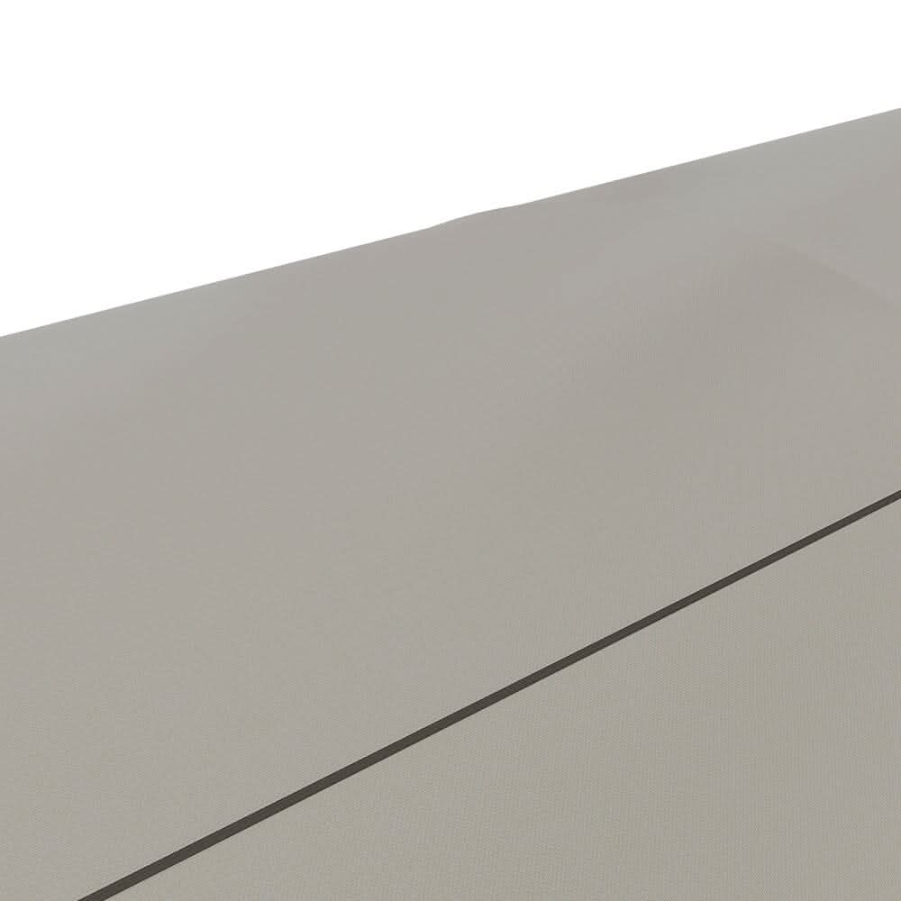 9.84 x 9.84 x 8.53 ft/ 9.84 x 13.12 x 8.53 ft Beige Arch Steel Canopy with Ground Pegs