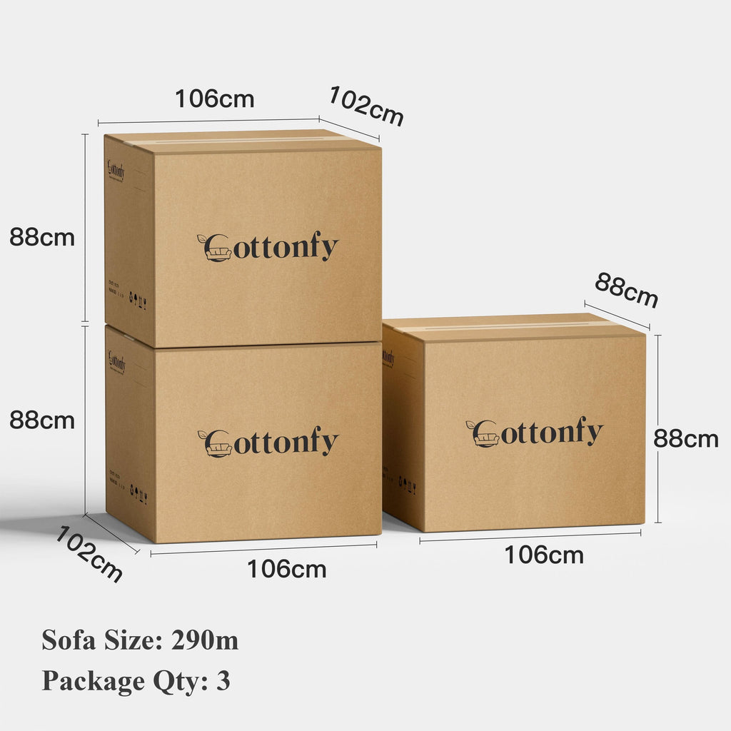 Cottonfy Convenient Remote Control Modular Chaise Sofa Bed