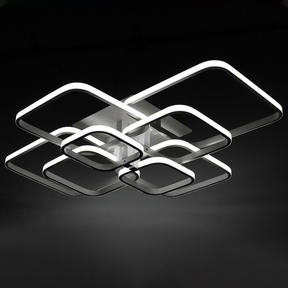 Square LED Ceiling Light Lamp Chandelier Lights Living Bedroom