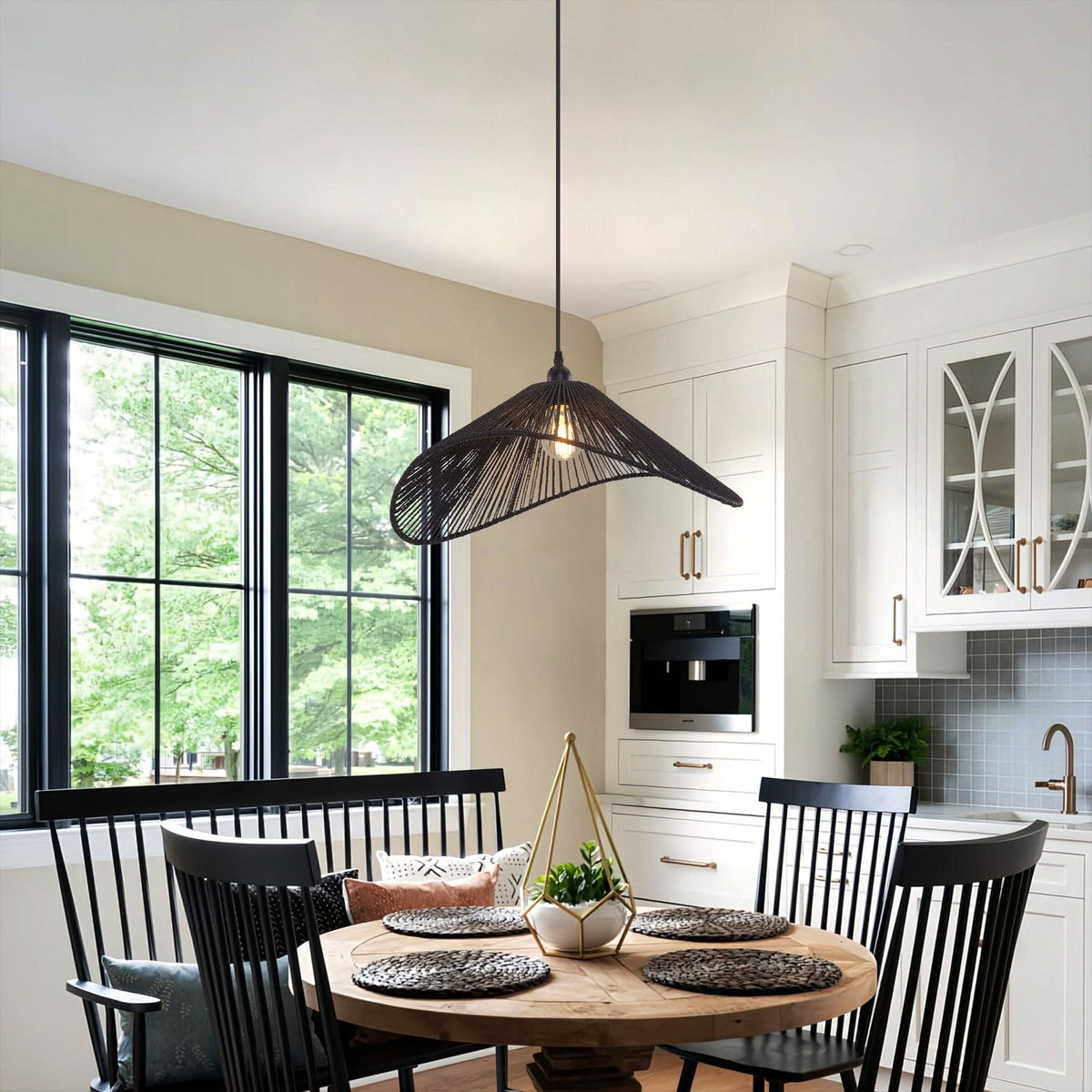 Lightsin Winged and Woven Pendant Lights for a Unique Touch of Style