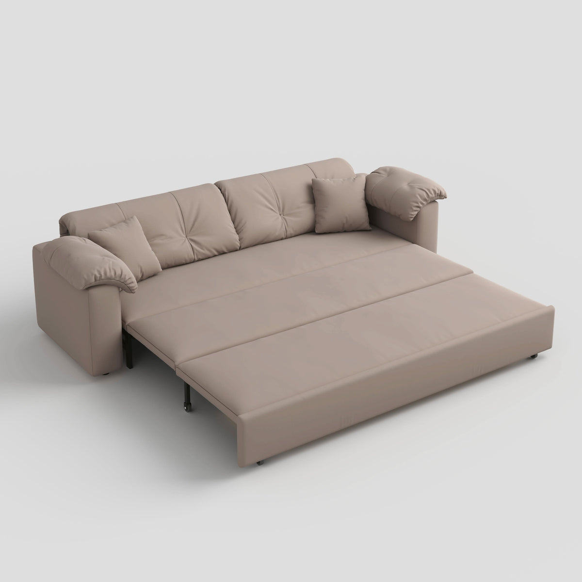 Cottonfy Multifunctional Sleeper Pull Out 2 Seater Sofa Bed with Storage Space