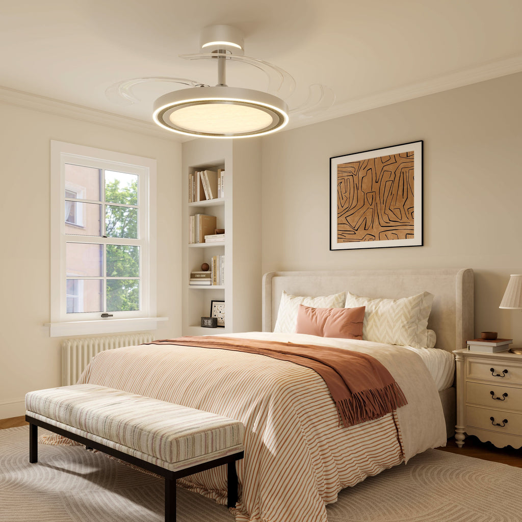 Lightsin 48 Inch Ceiling Fan with Quiet Reversible DC Motor
