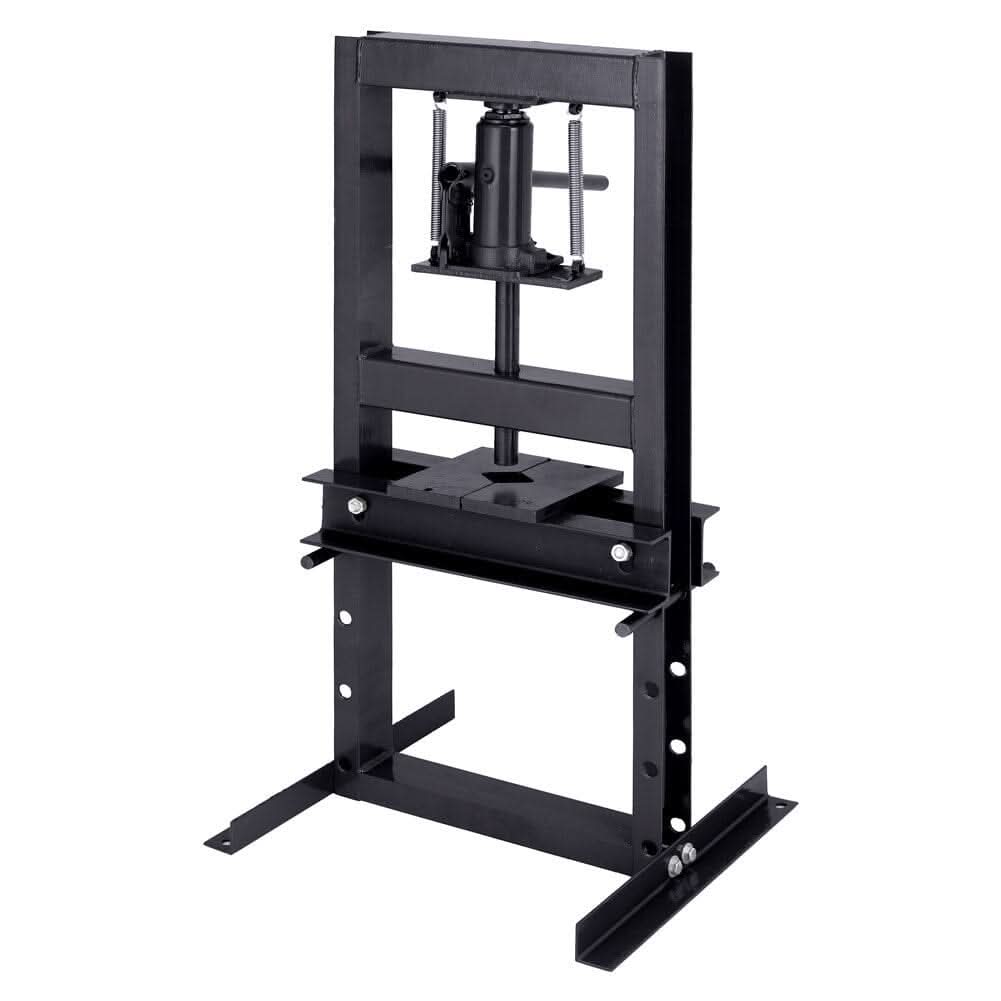 6 Ton Hydraulic H-Frame Shop Press Adjustable Working Table