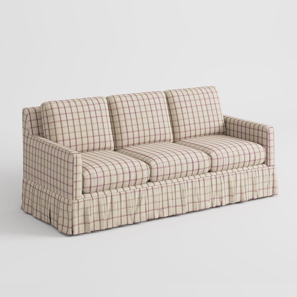 Cottonfy Minimalist Stylish Detachable Striped and Checkered Pattern Sofa