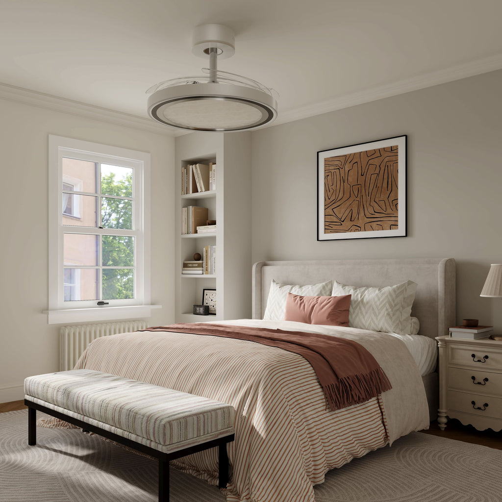 Lightsin 48 Inch Ceiling Fan with Quiet Reversible DC Motor