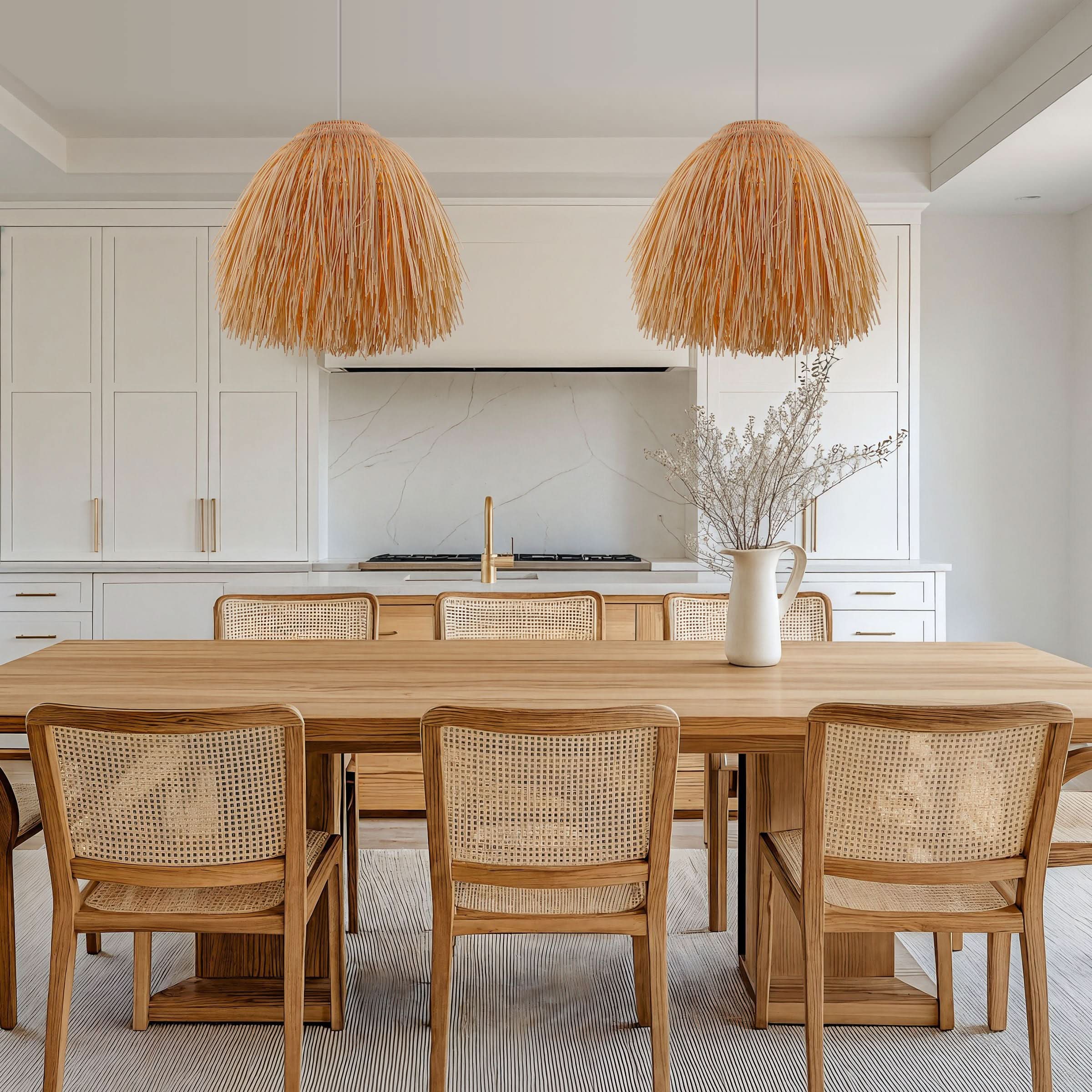 Lightsin Scarecrow Rattan Pendant Light